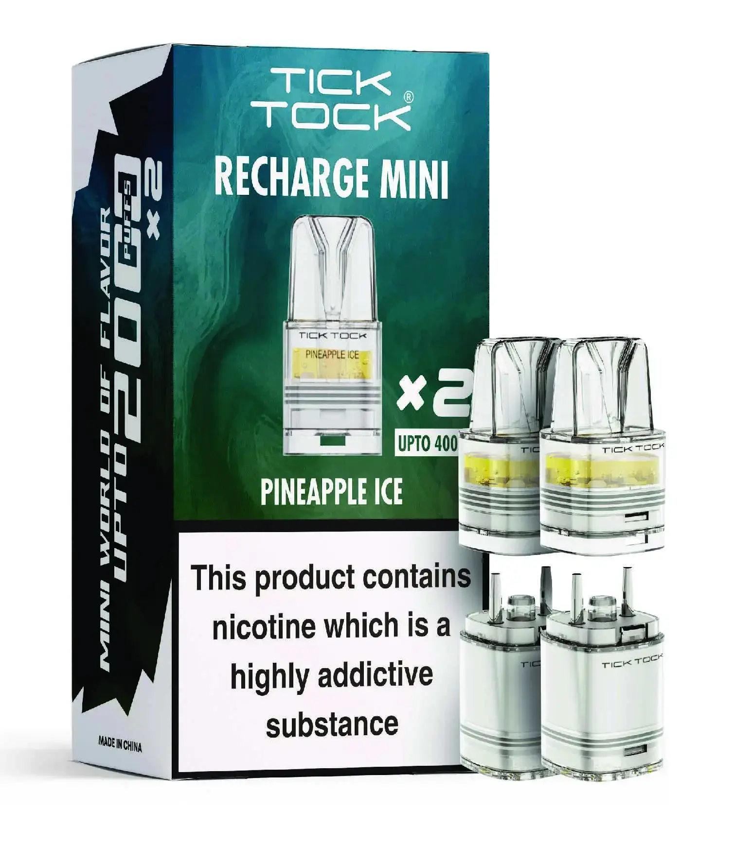 Pineapple Ice Tick Tock Magic 8000 Prefilled Pods